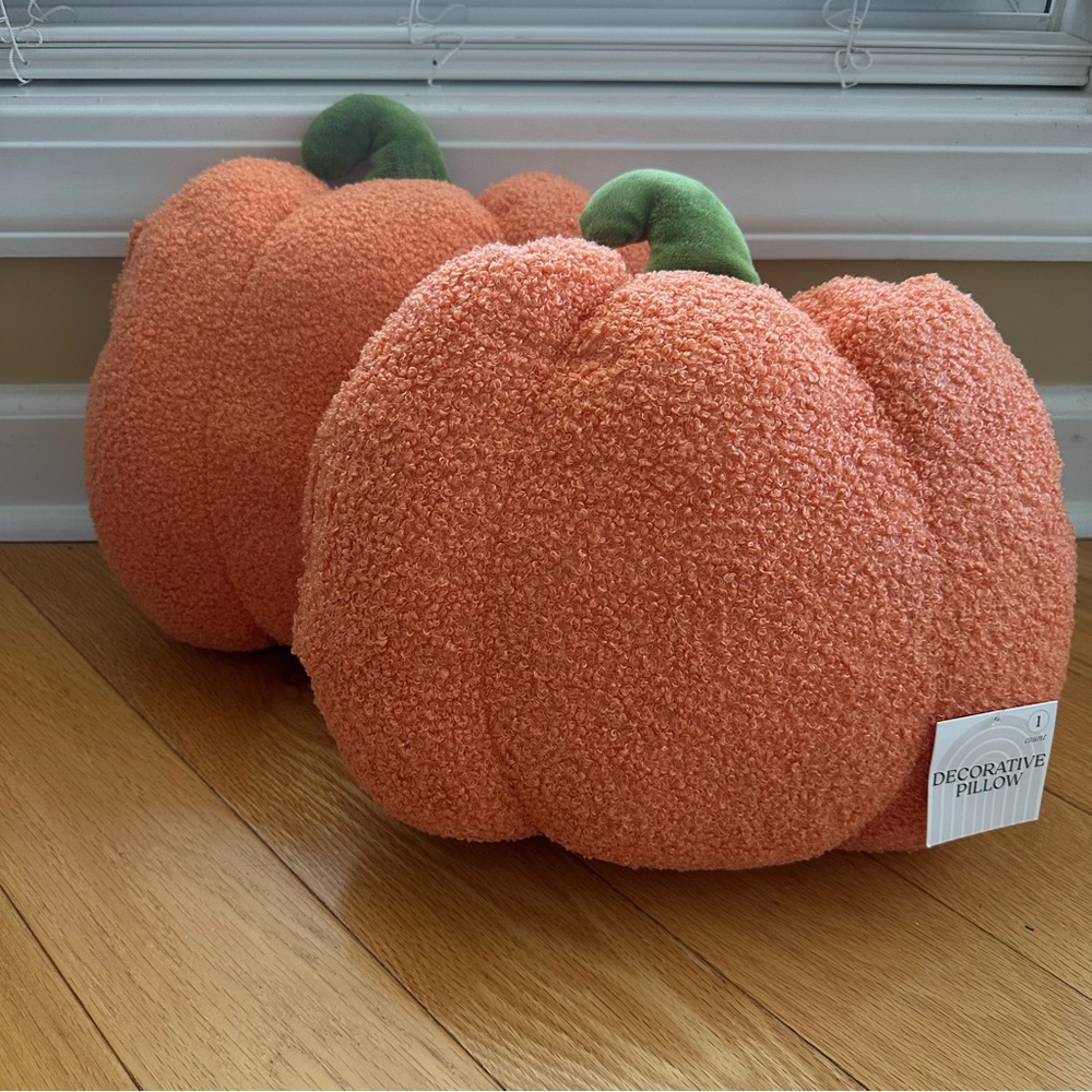 Decorative Pumpkin Pillows Plush
New with tags